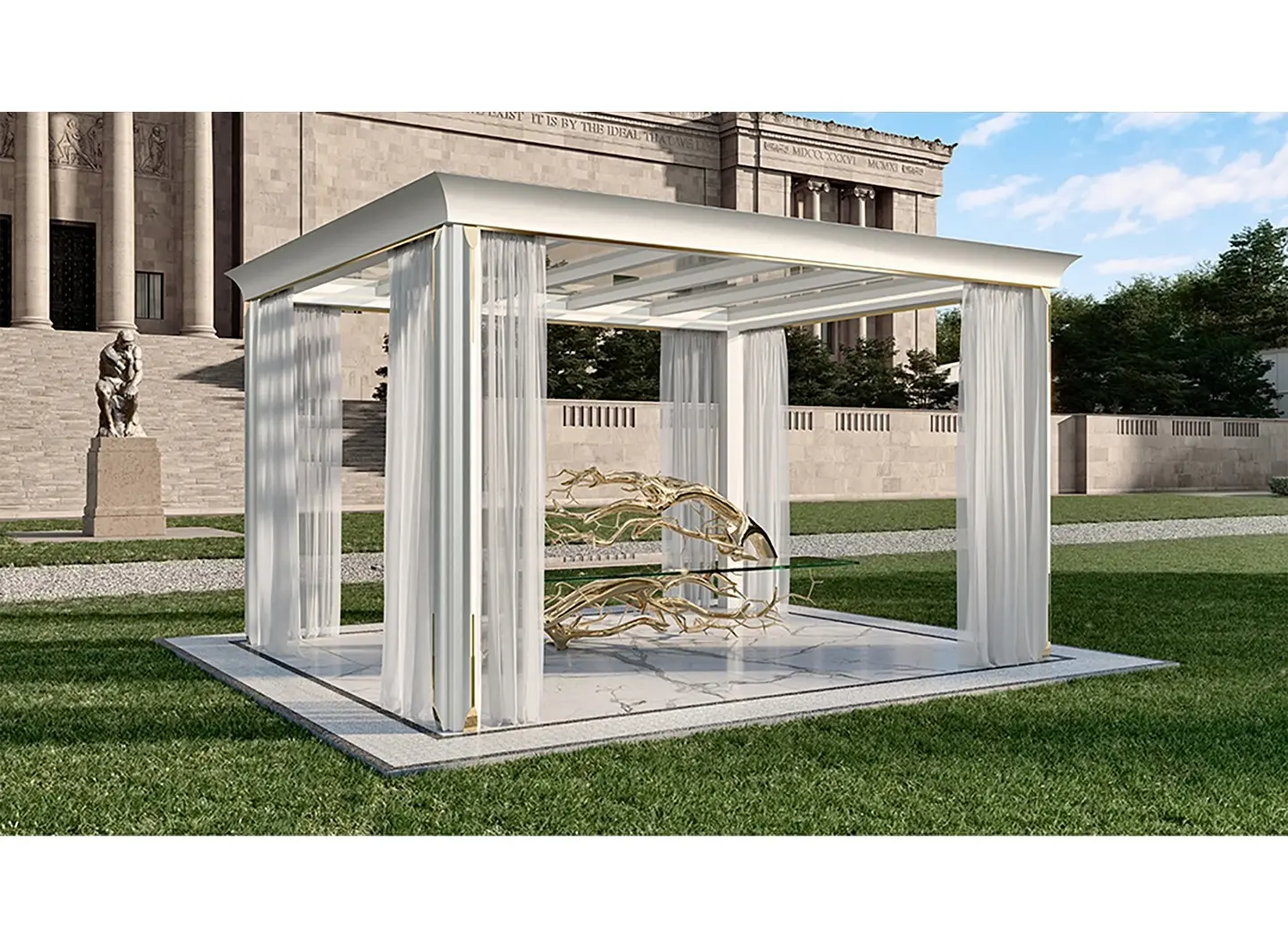 Palladio pergola - La Casa dei Limoni collection