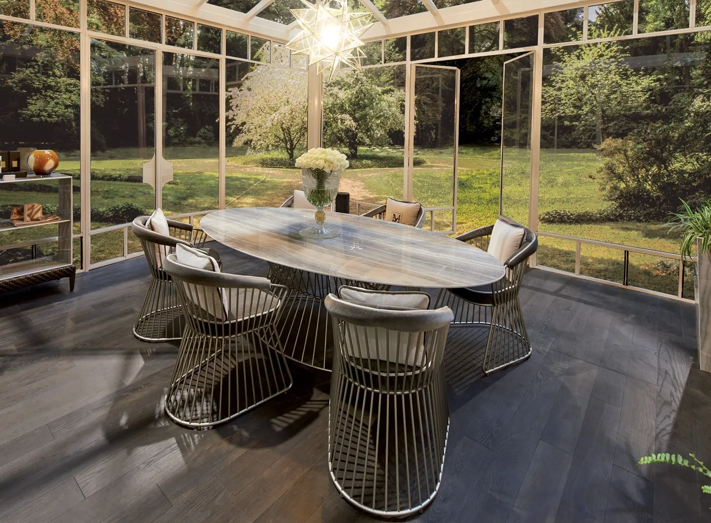Yucca dining set - Demetra Samuele Mazza Oudoor collection