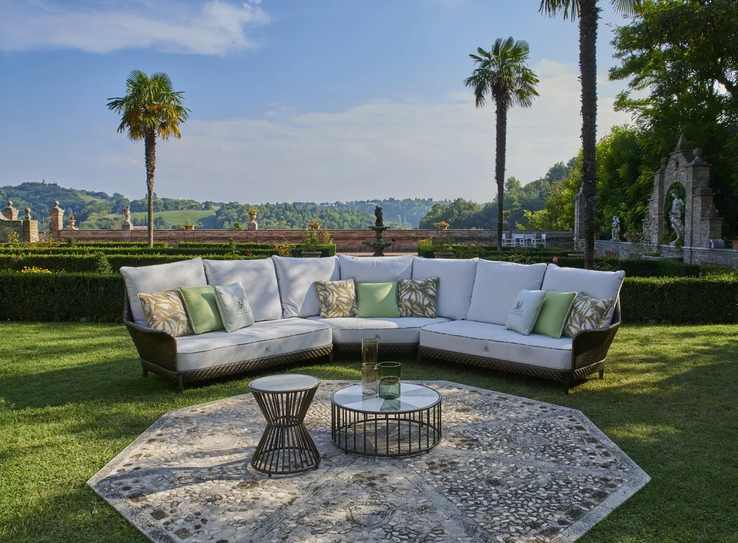 Aralia lounge set - Demetra Samuele Mazza Outdoor collection