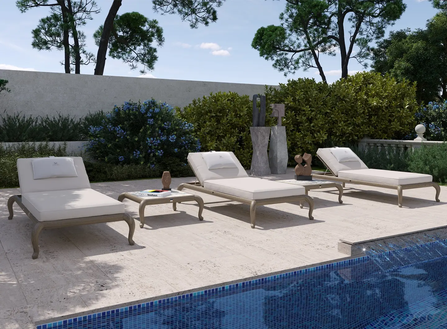 Canopo/Wood relax set - Siderale Samuele Mazza Outdoor collection