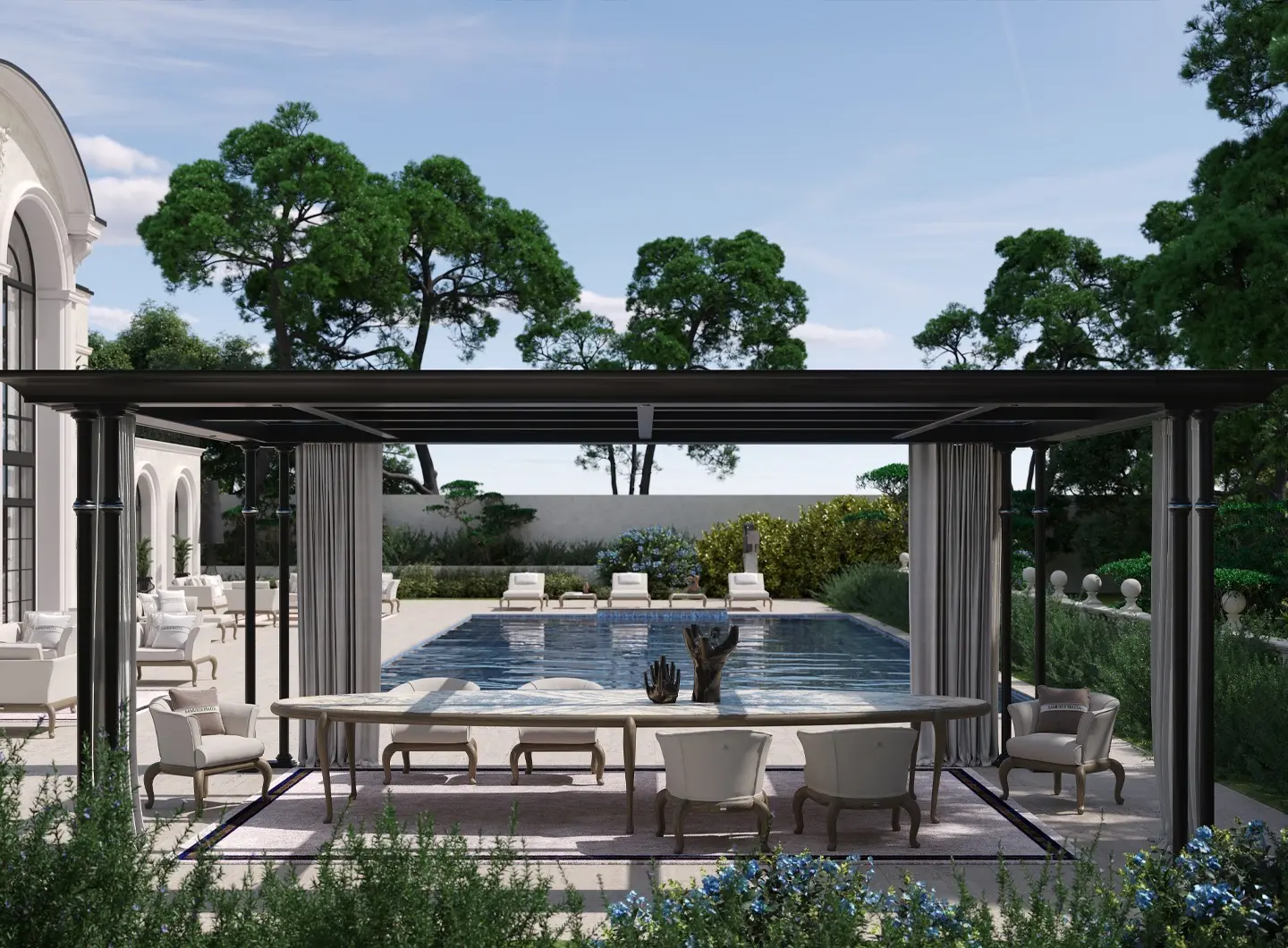Canopo/Wood set - Siderale Samuele Mazza Outdoor collection
