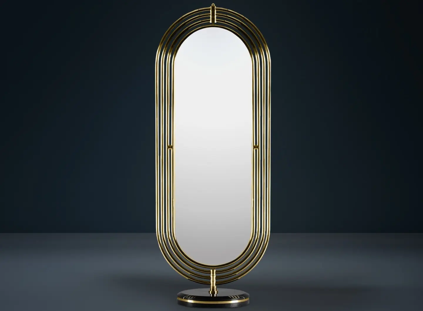 Colosseum Floor Mirror by Maison Valentina
