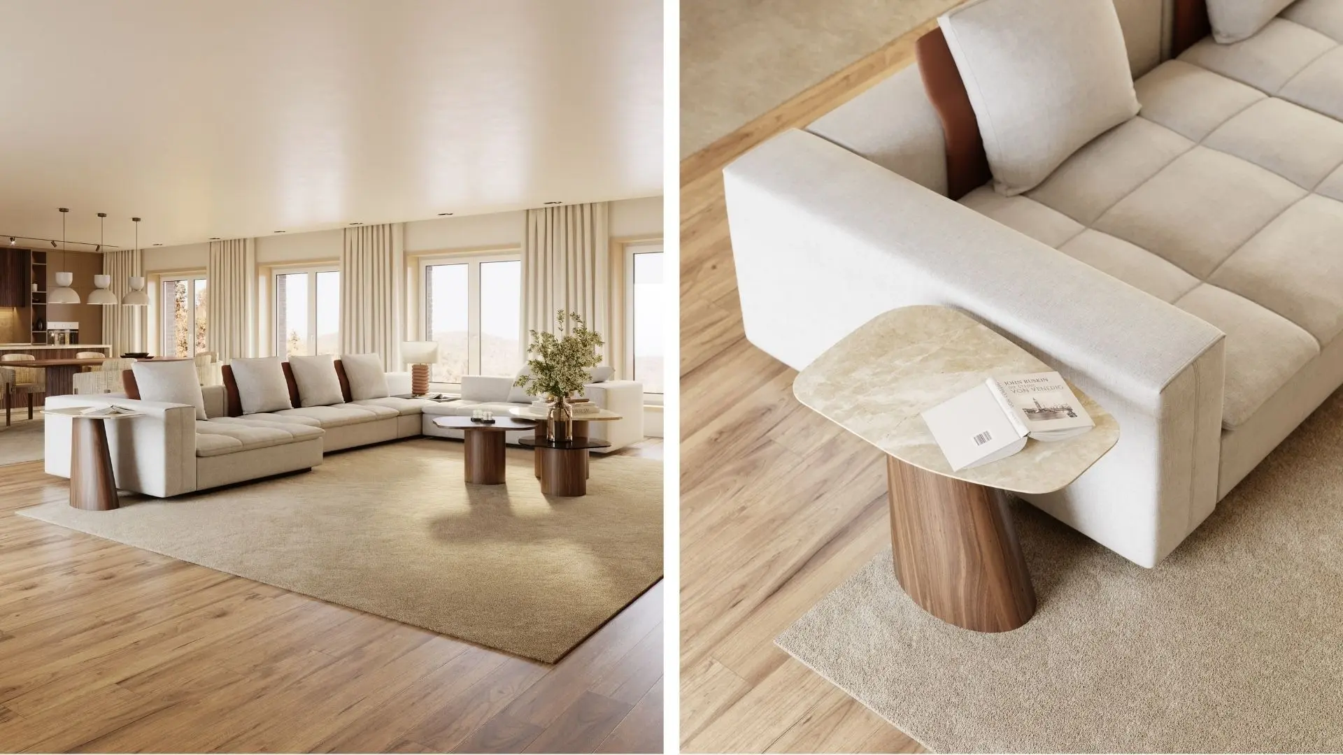 Stylish Club - Tavolino Stone