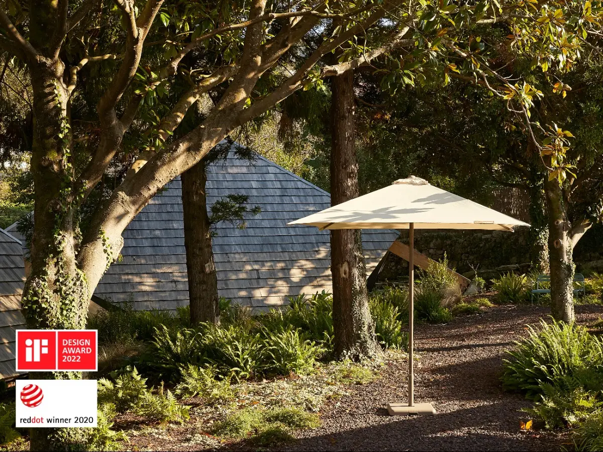 EOLO PURETI Air purifying parasol. Ezpeleta