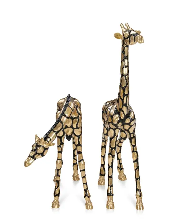 Jansen Furniture - Statue Giraf Pair