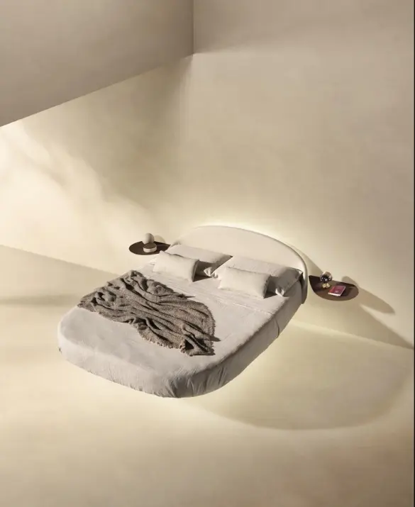 LAGO - Roundy Fluttua Bed