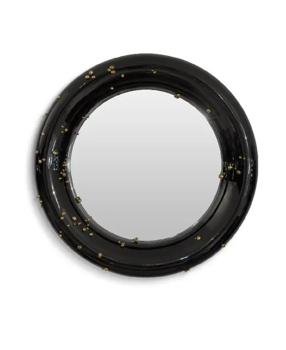 Specchio rotondo contemporaneo di BRABBU