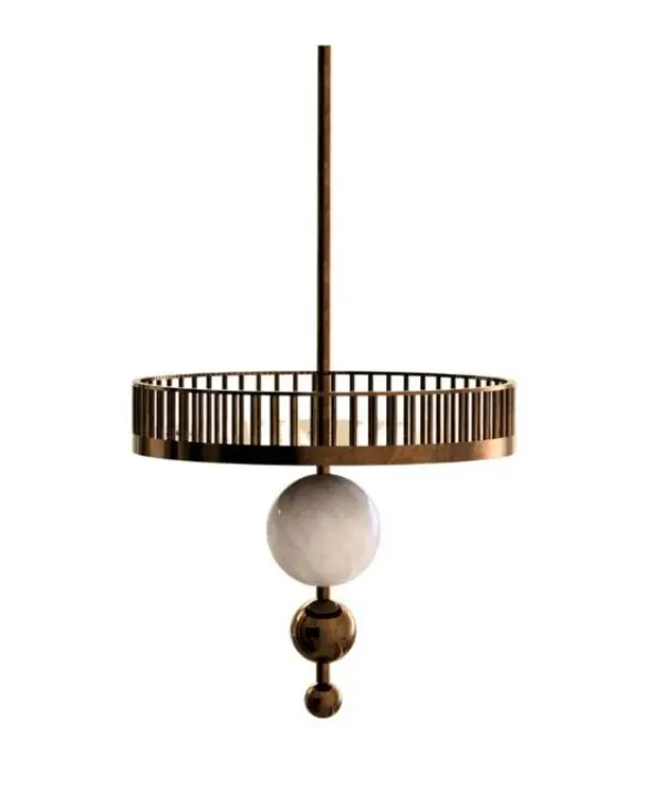 Bronzetto - Chandelier Tra Le Nuvole 01
