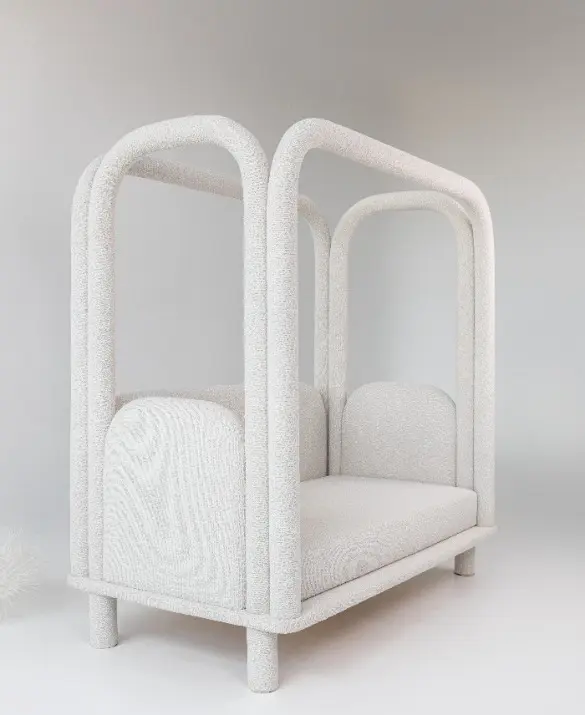 DONNA Furniture - Roundish single bed 