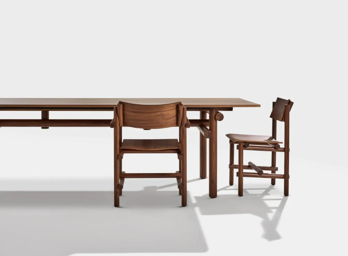 Knoll - Muecke Wood Collection – Dining Table by Jonathan Muecke, Ph. Mykah Stuk