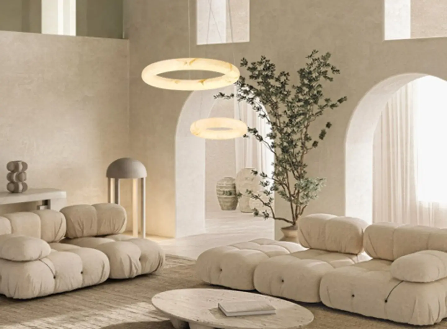LUXURIUS MARBLE PENDANT DECORATIVE LIGHTS - BY ZAMBELIS LIGHTS
