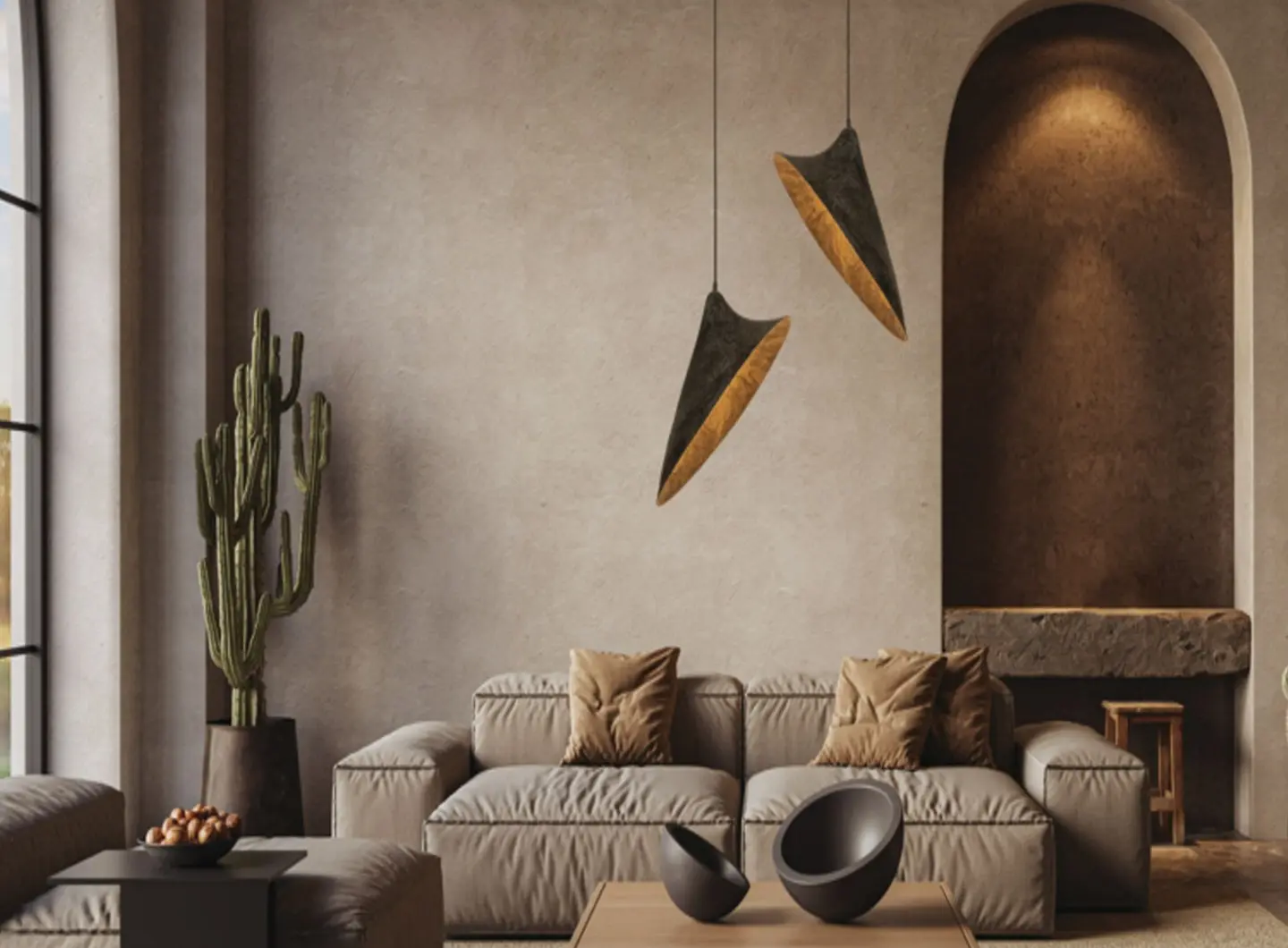 MODERN ACOUSTIC LIGHTS BY ZAMBELIS LIGHTS