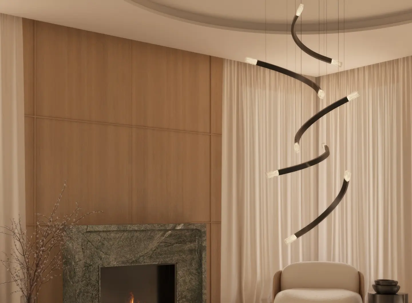 CTO Lighting - TRACE FREE FALL 5