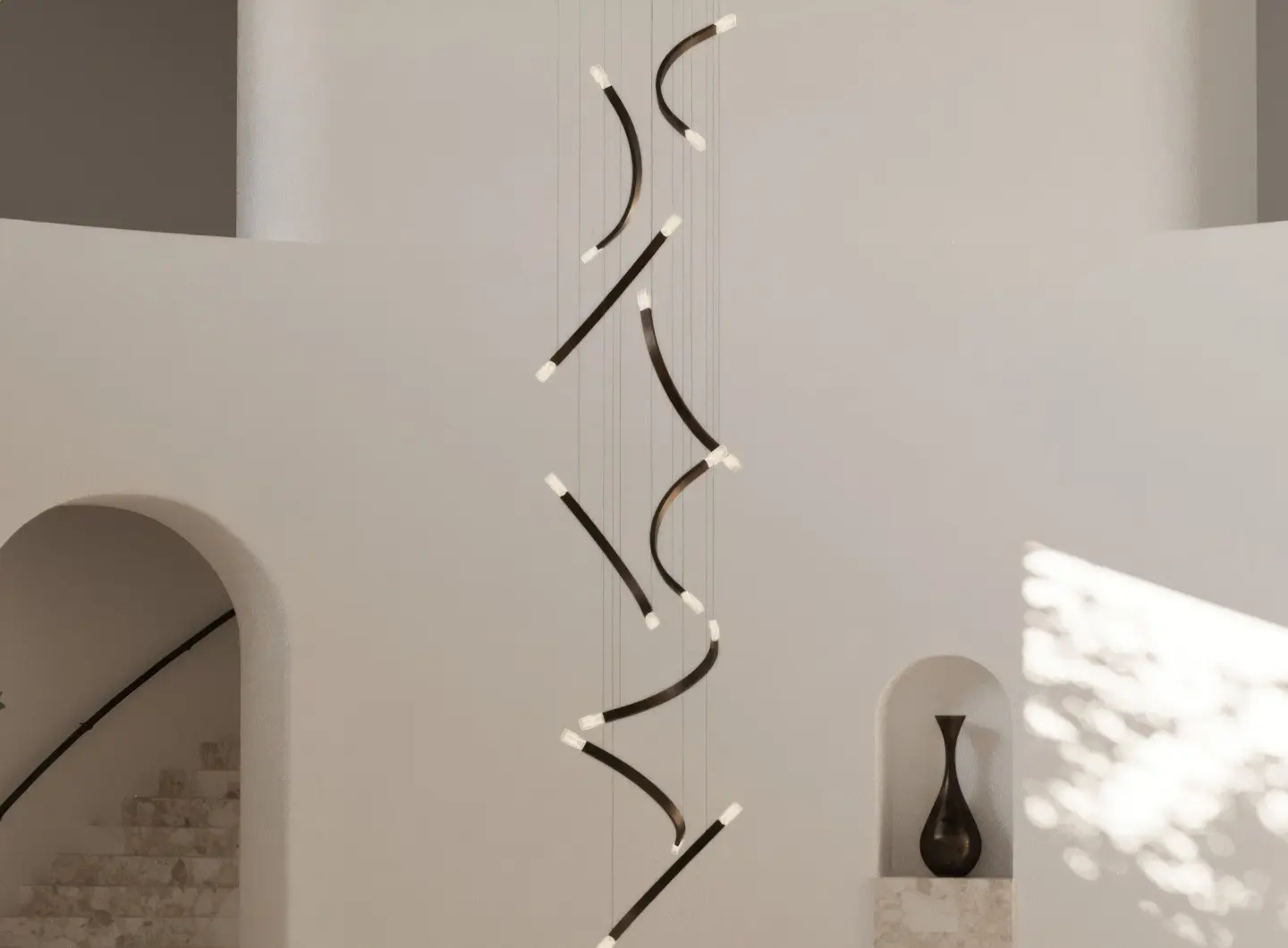 CTO Lighting - TRACE FREE FALL 9