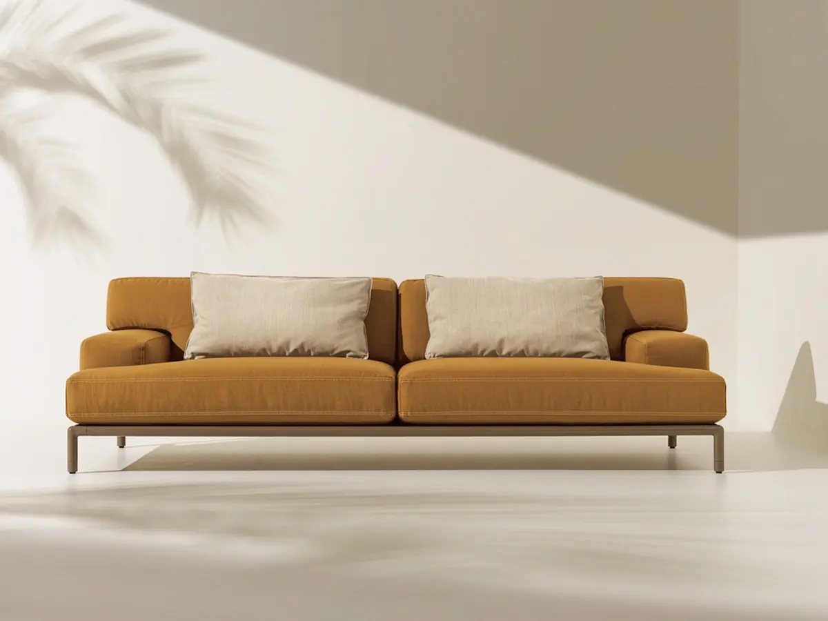Lodge sofa, design by Christophe Pillet