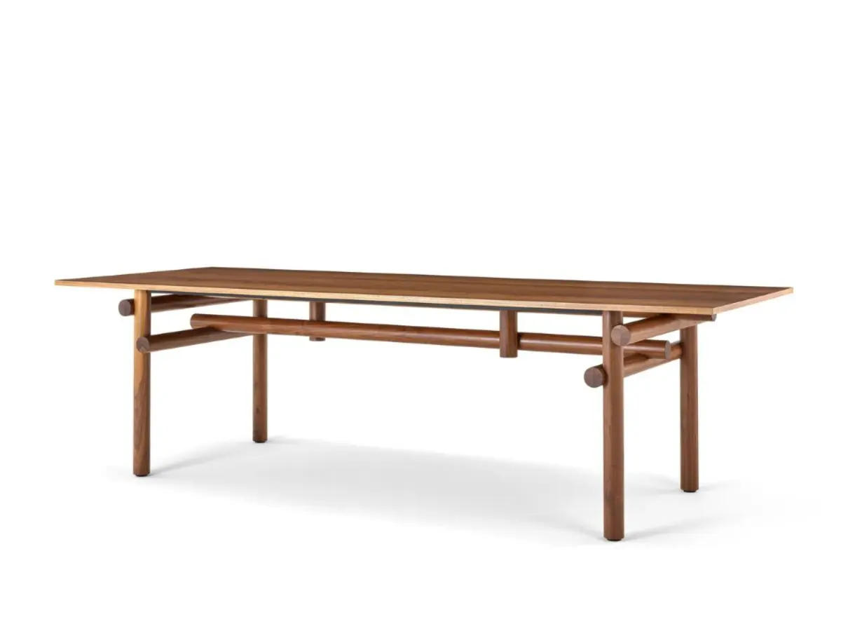 Knoll - Muecke Wood Collection – Dining Table by Jonathan Muecke, Ph. Mykah Stuk