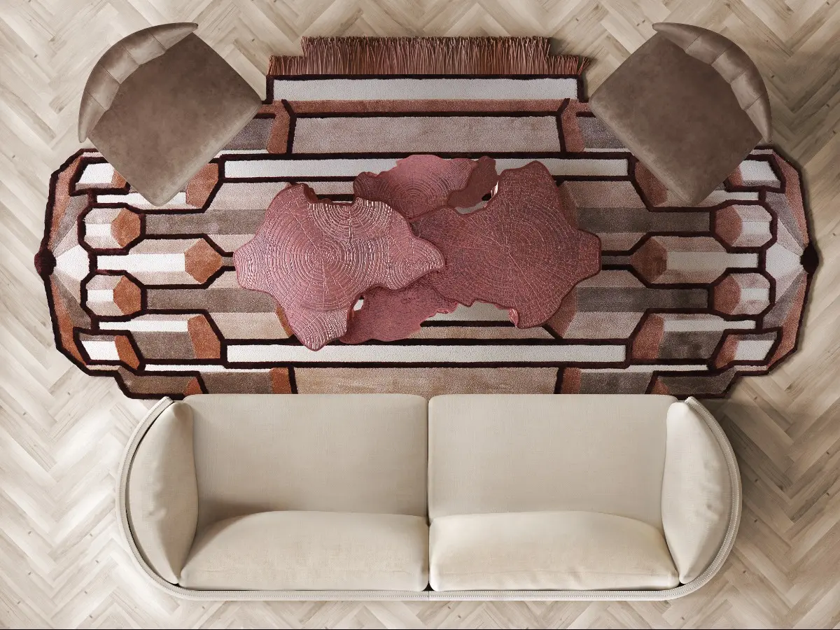 Rug'Society LUCY Lounge Interior Design Rug