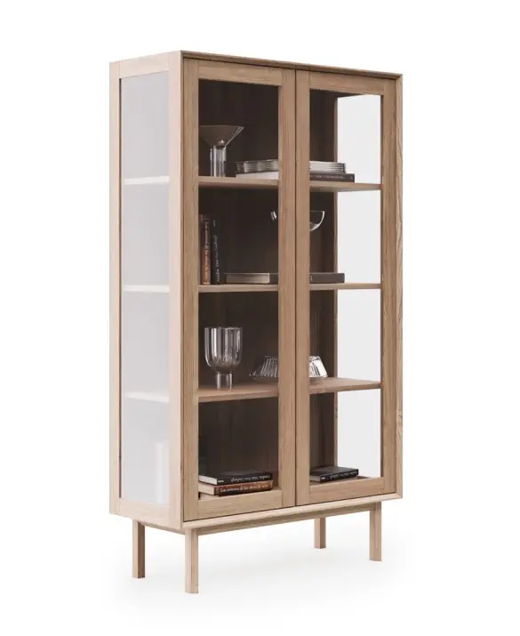 Kodama 2-doors Curio Cabinet