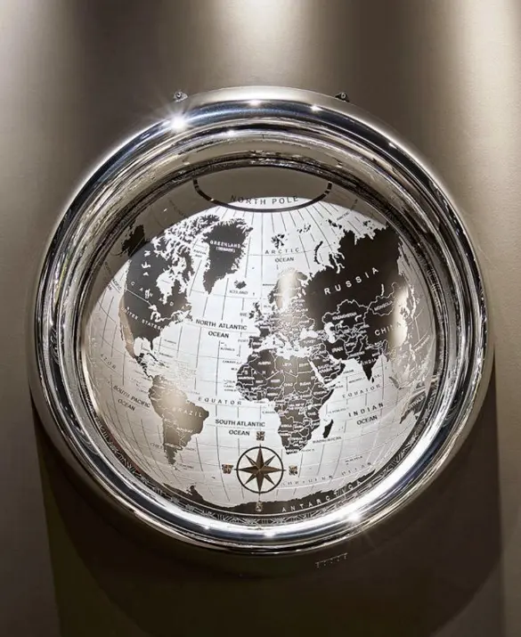Boeing B-727 Engine Cowling Planisphere 