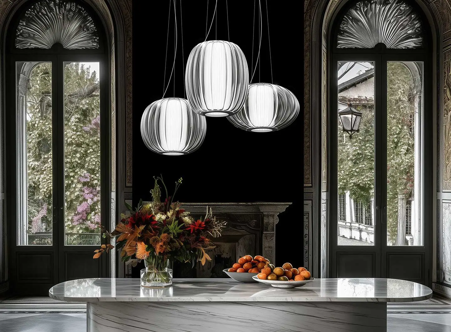 La collezione di lampade a sospensione Alma di Contardi Lighting