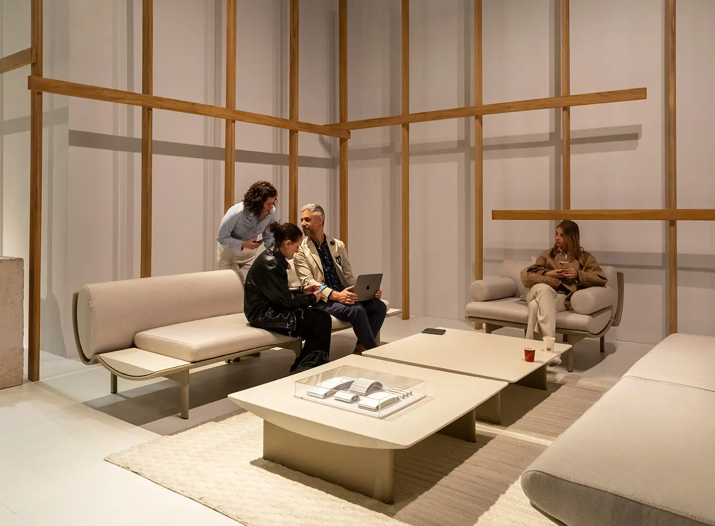 Gladiablasco booth view at the Salone del Mobile.MIlano 2025