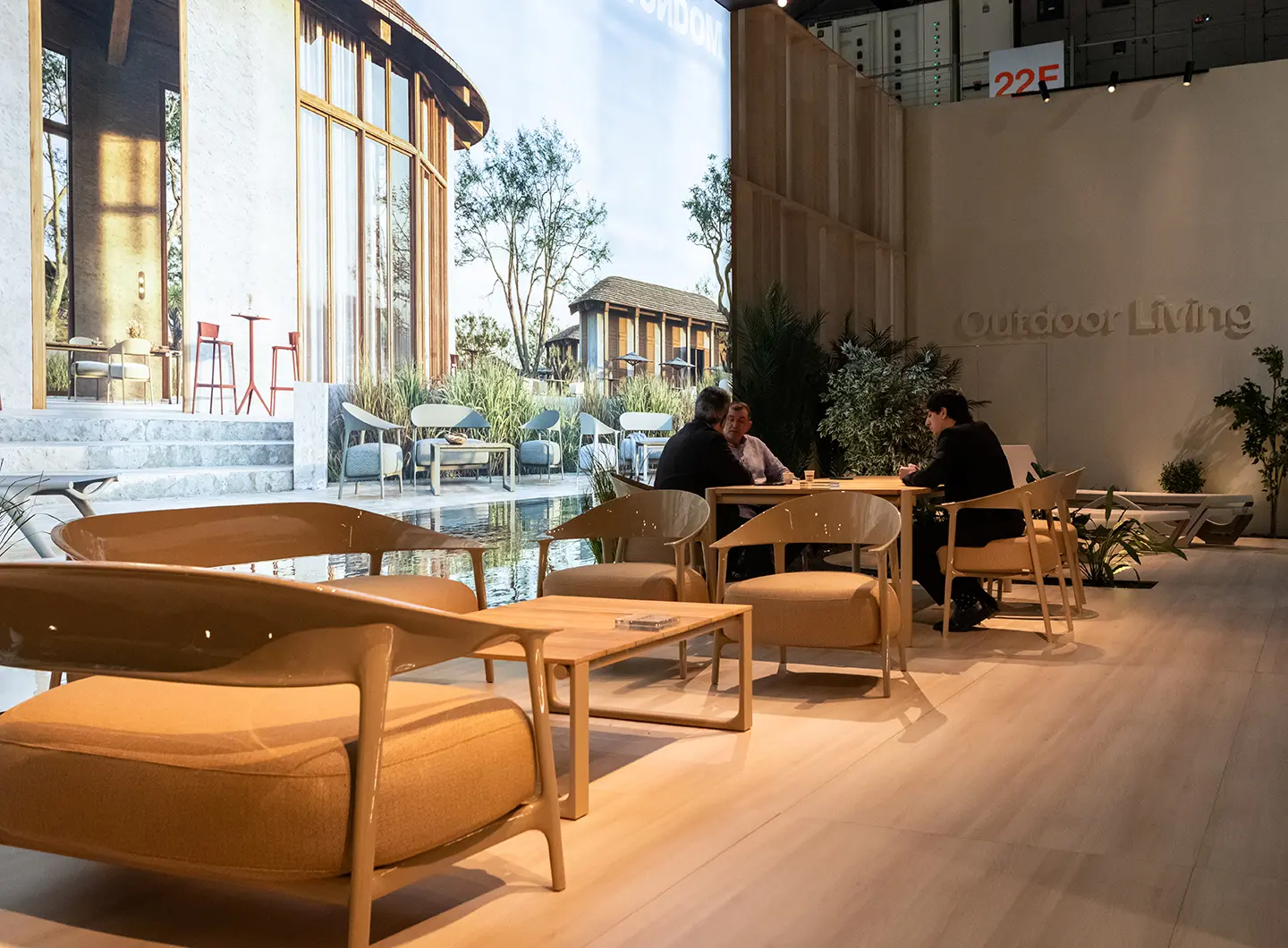 Vondom booth view at the Salone del Mobile.MIlano 2025