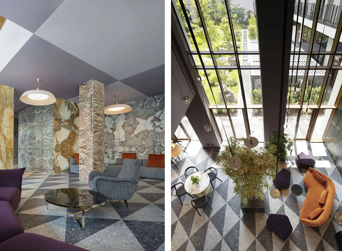 Veduta interno Milano Verticale | UNA Hotel Hotel
