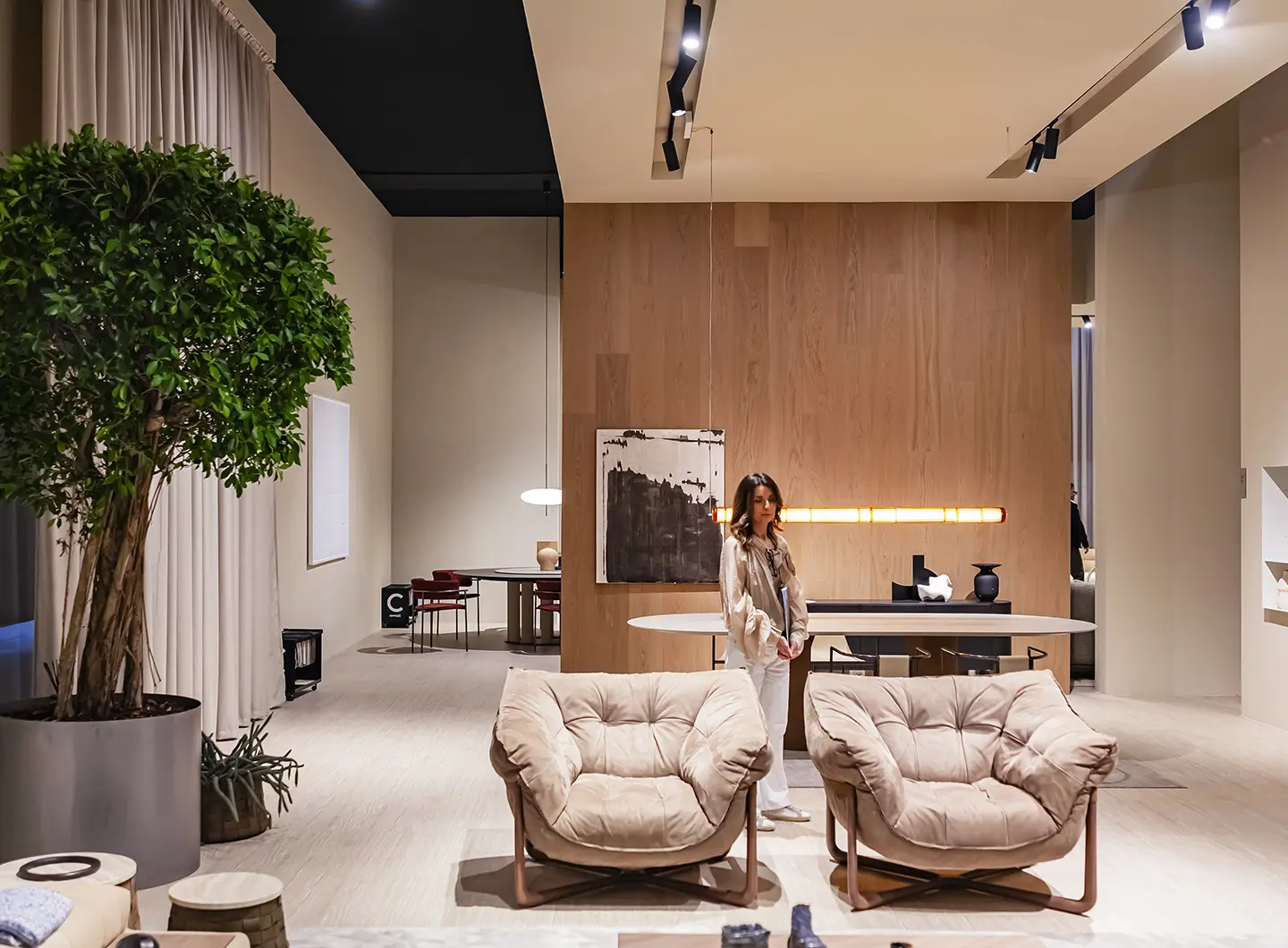 Stand Cierre, prodotto poltrona Donald, Salone 2025