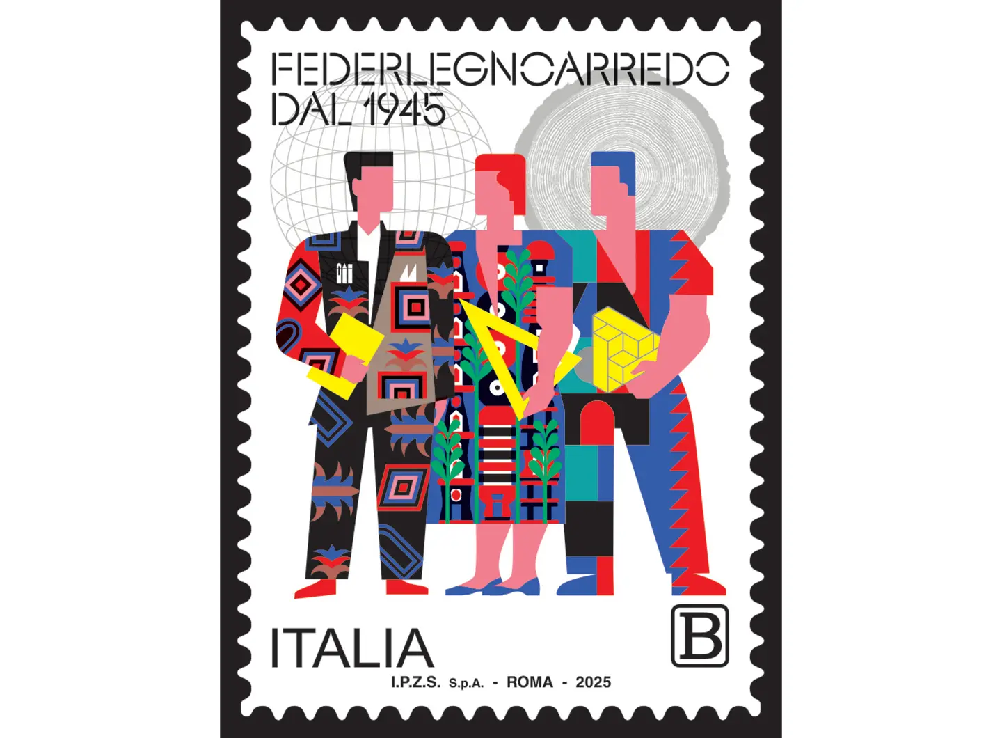 Ordinary postage stamp, by Mauro Bubbico