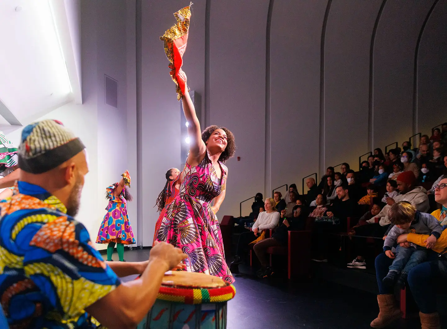 Artists' performance at the Brooklyn Children's Museum