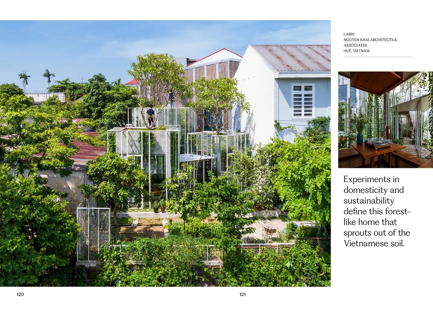 Labri una casa a padiglione a Huế, in Vietnam