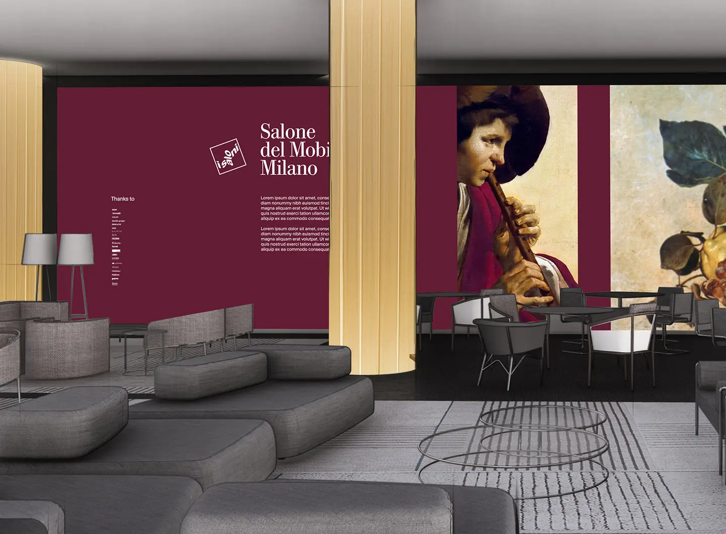 Business lounge di Piero lissoni a Riad