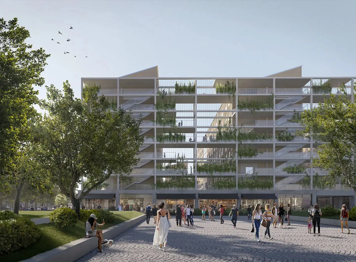 Villaggio Olimpico realizzato da SOM