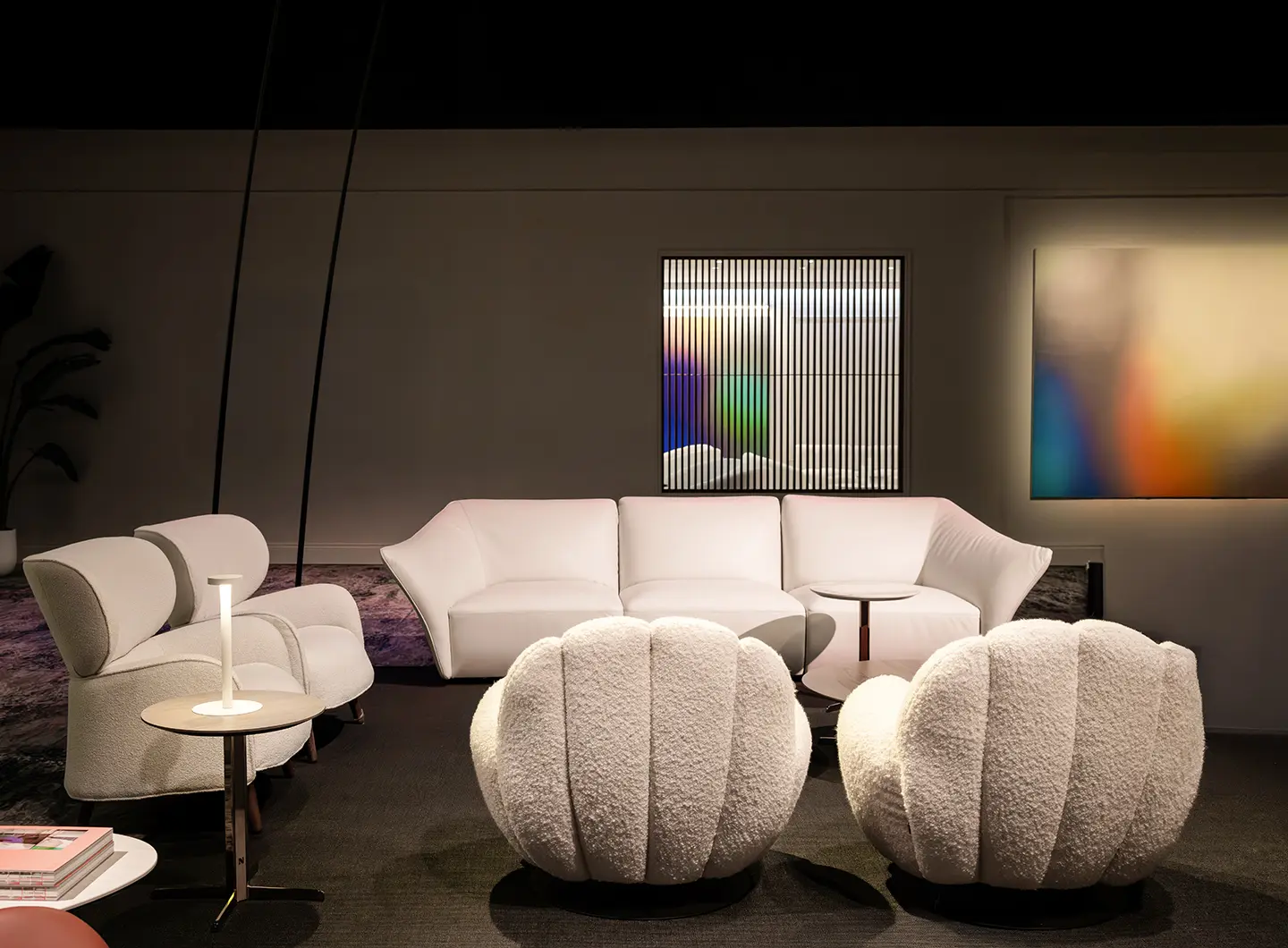 Collectors Lounge, Lissoni & Partners, Art Basel Miami Beach 2025, Salone del Mobile.Milano