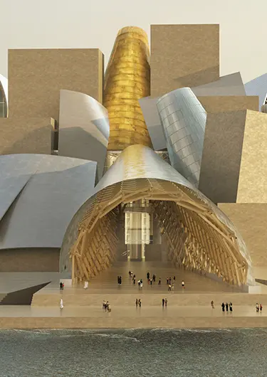 Frank Gehry, Guggenheim Museum, Abu Dhabi, ph. Frank Gehry