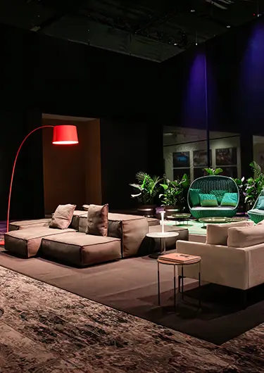 Collectors Lounge, Lissoni & Partners, Art Basel Miami Beach 2025, Salone del Mobile.Milano