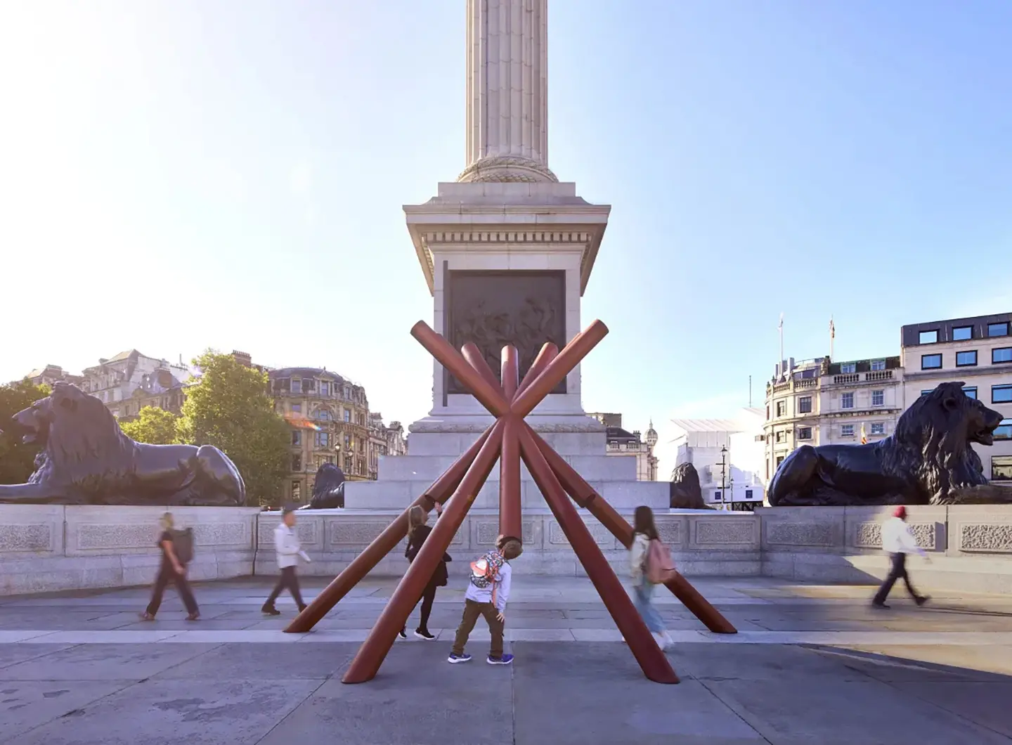 London Design Festival. What Nelson Sees di Paul Cocksedge, courtesy LDF