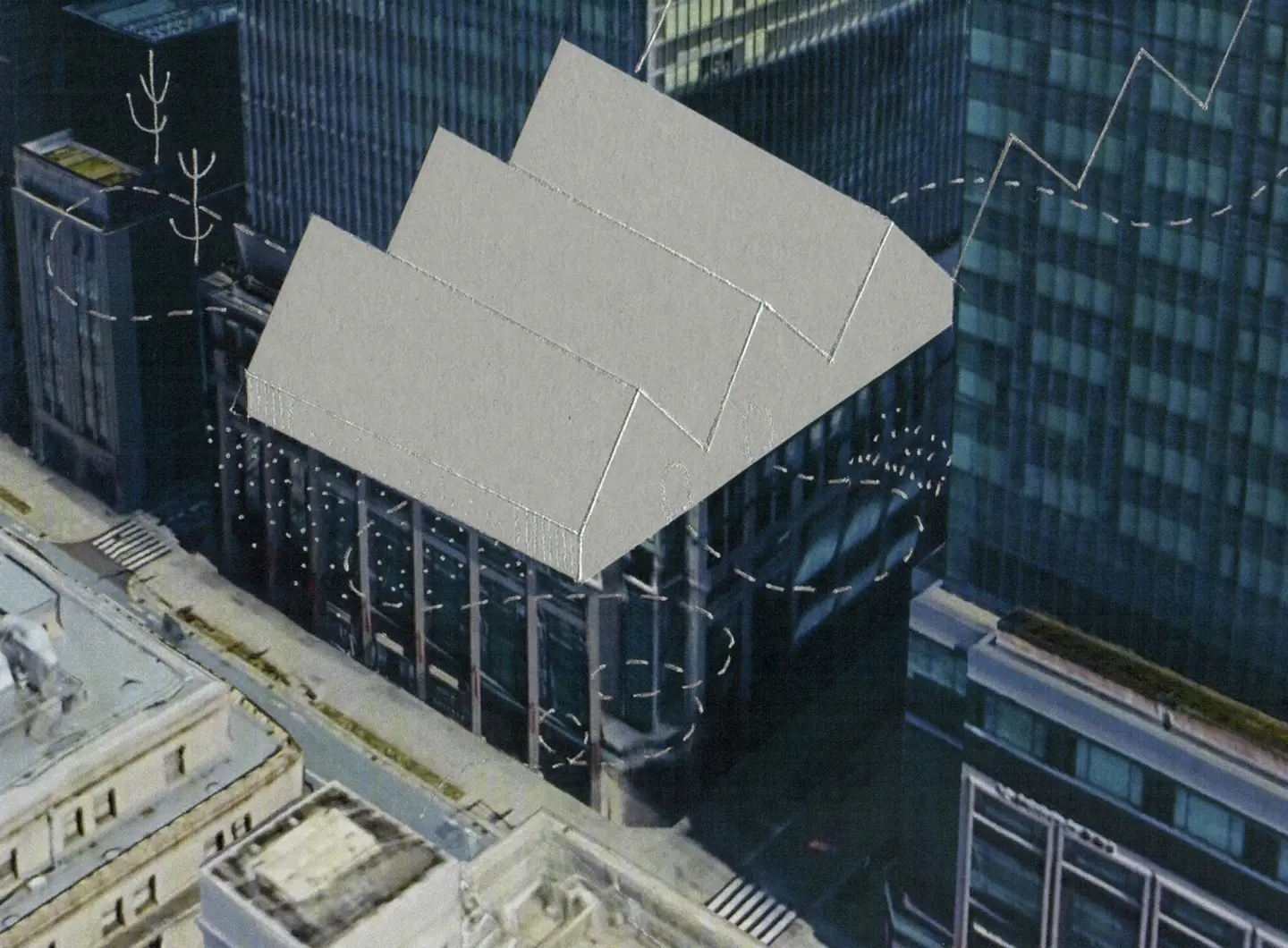 DesignTide Tokyo. Sede della manifestazione, progettata da Ryugo Itasaka e realizzata in collaborazione con Shuntaro Yoshino