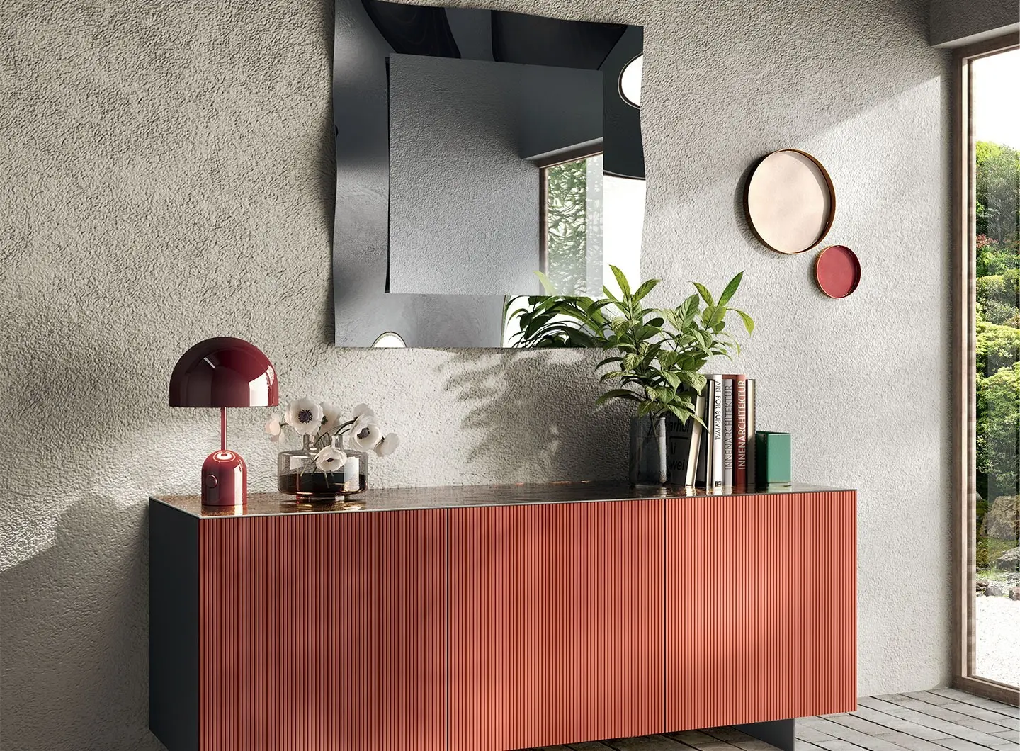 Every Time - Slat lacquered door