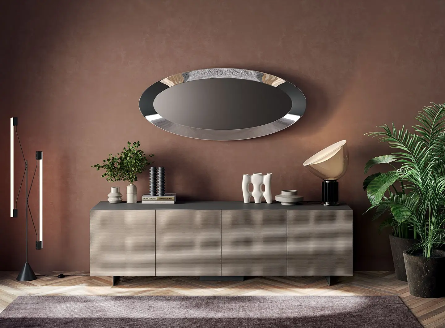 Every Time - Slat glass door