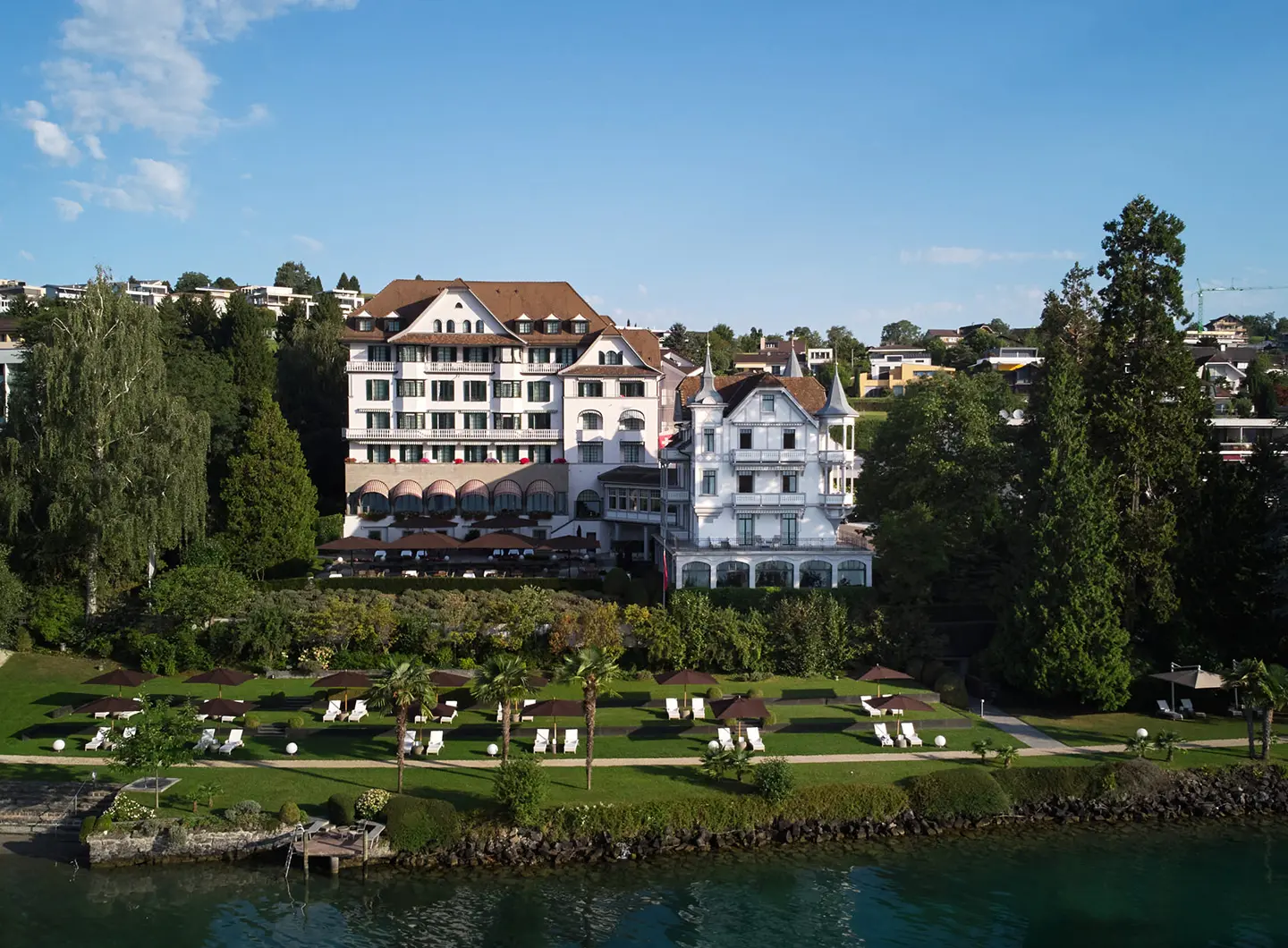 Chenot Palace Weggis on Lake Lucerne