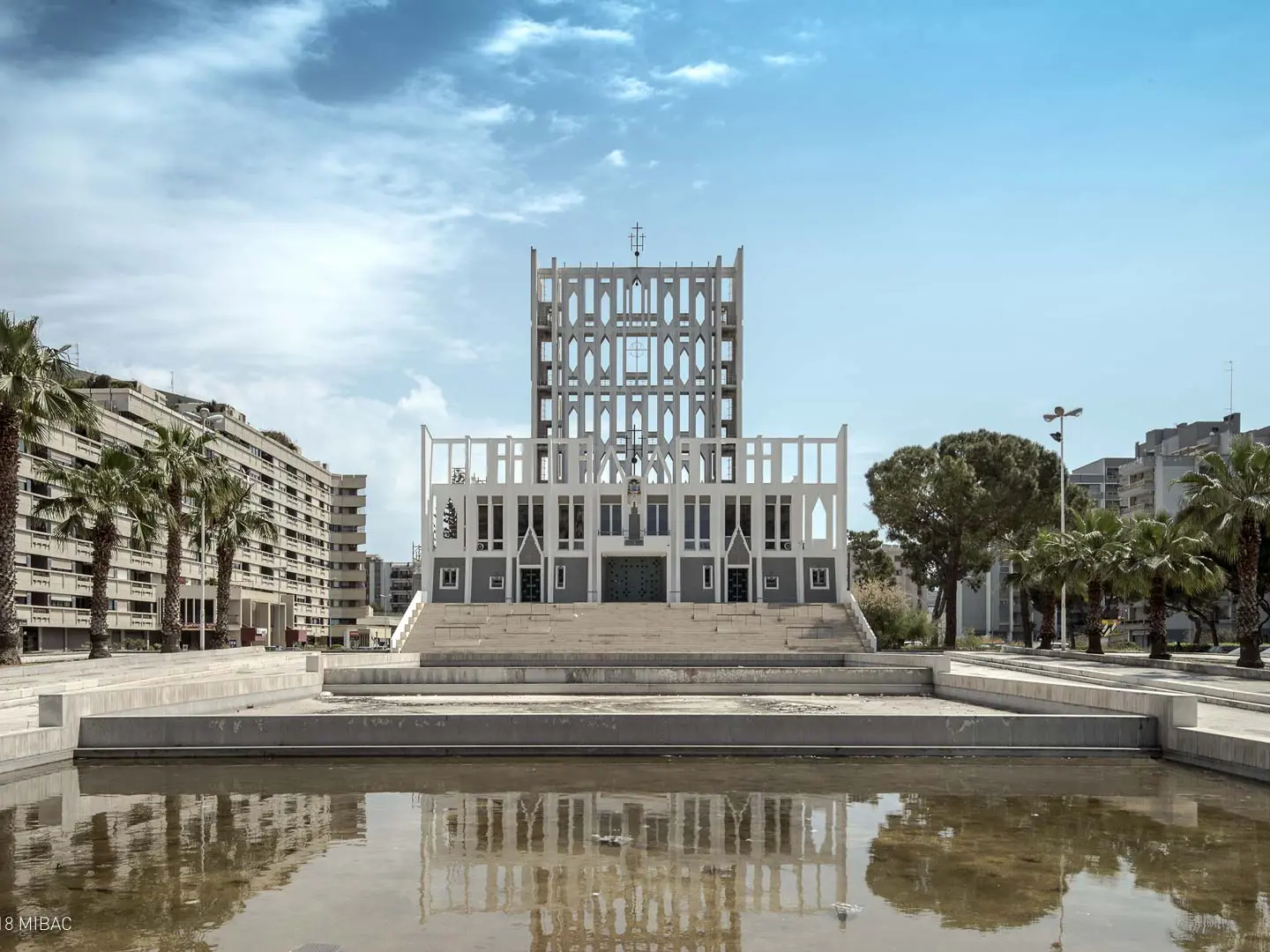 Gio Ponti, Co-Cathedral Grande Madre di Dio, Taranto, 1964-1970, ph. Alessandro Lanzetta – MIBAC