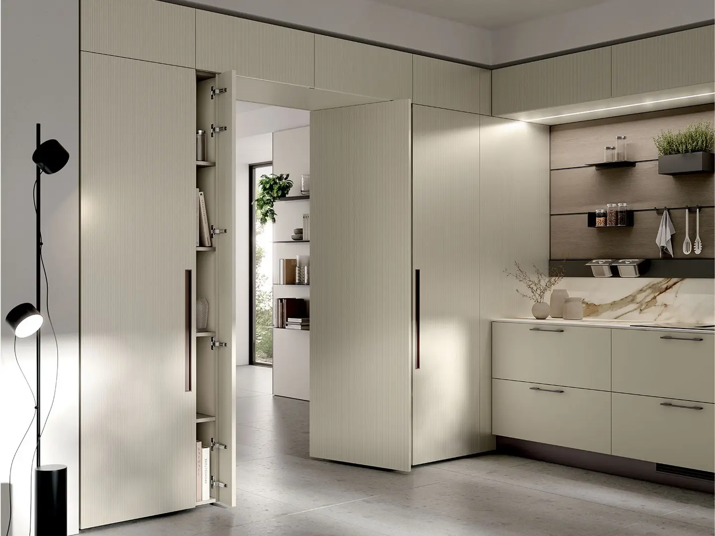 Cucina Moda con sistema Frepass