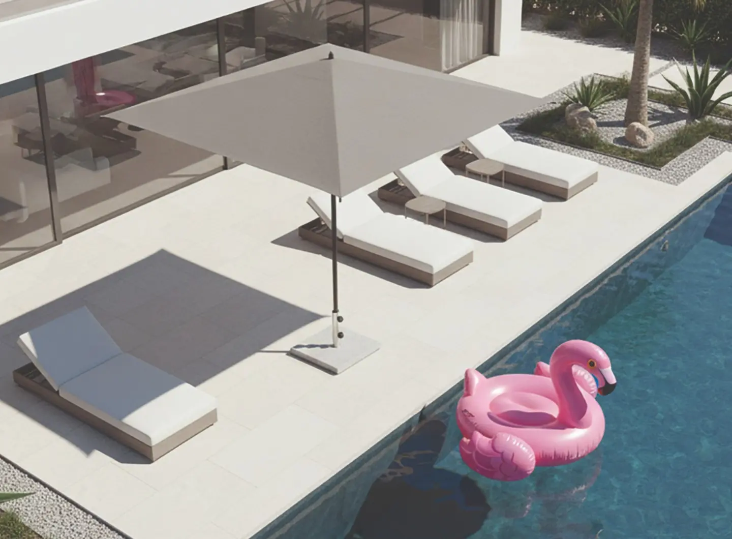 BOKU small mid pole umbrella