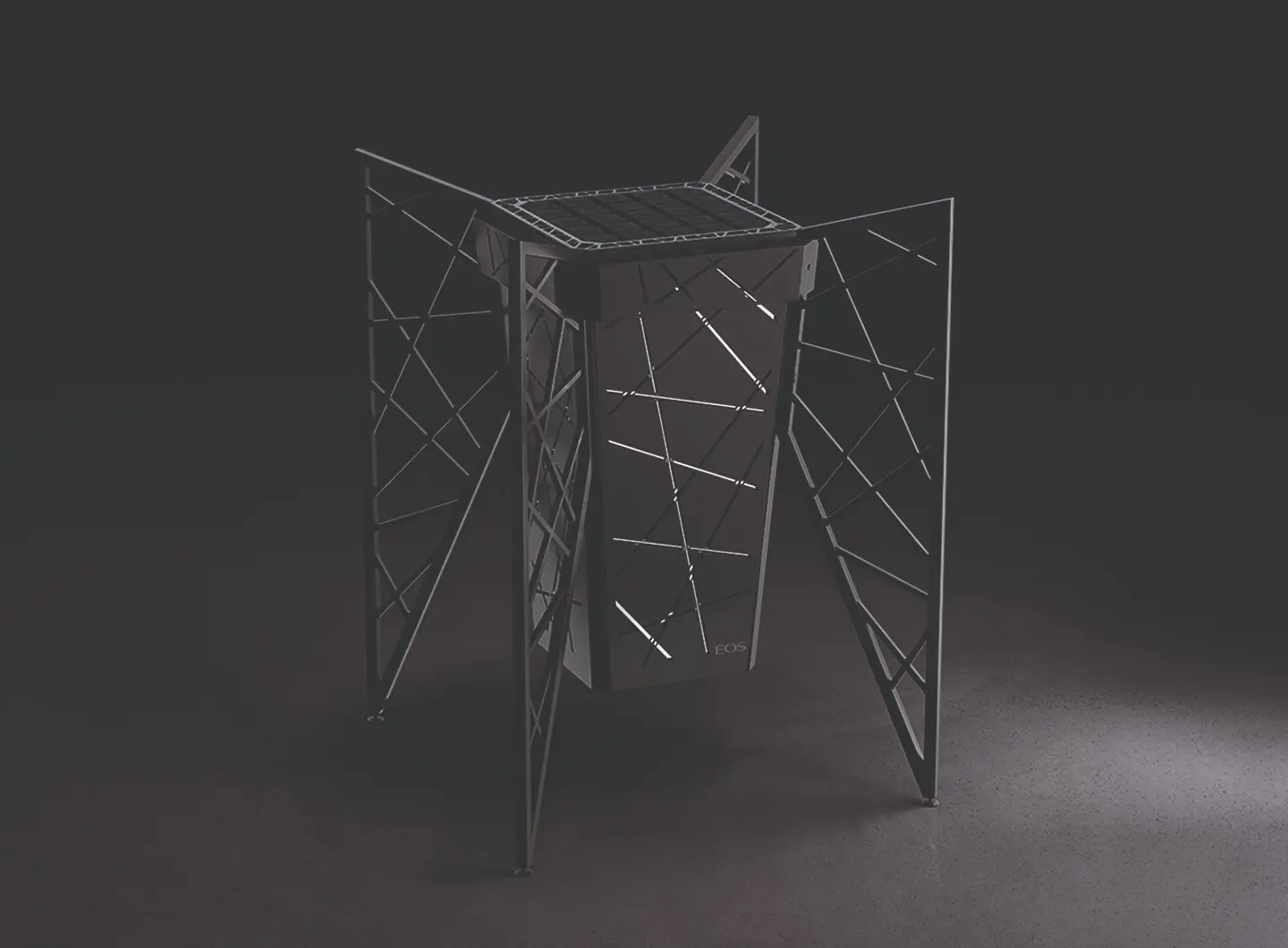 EOS Structure black design sauna heater