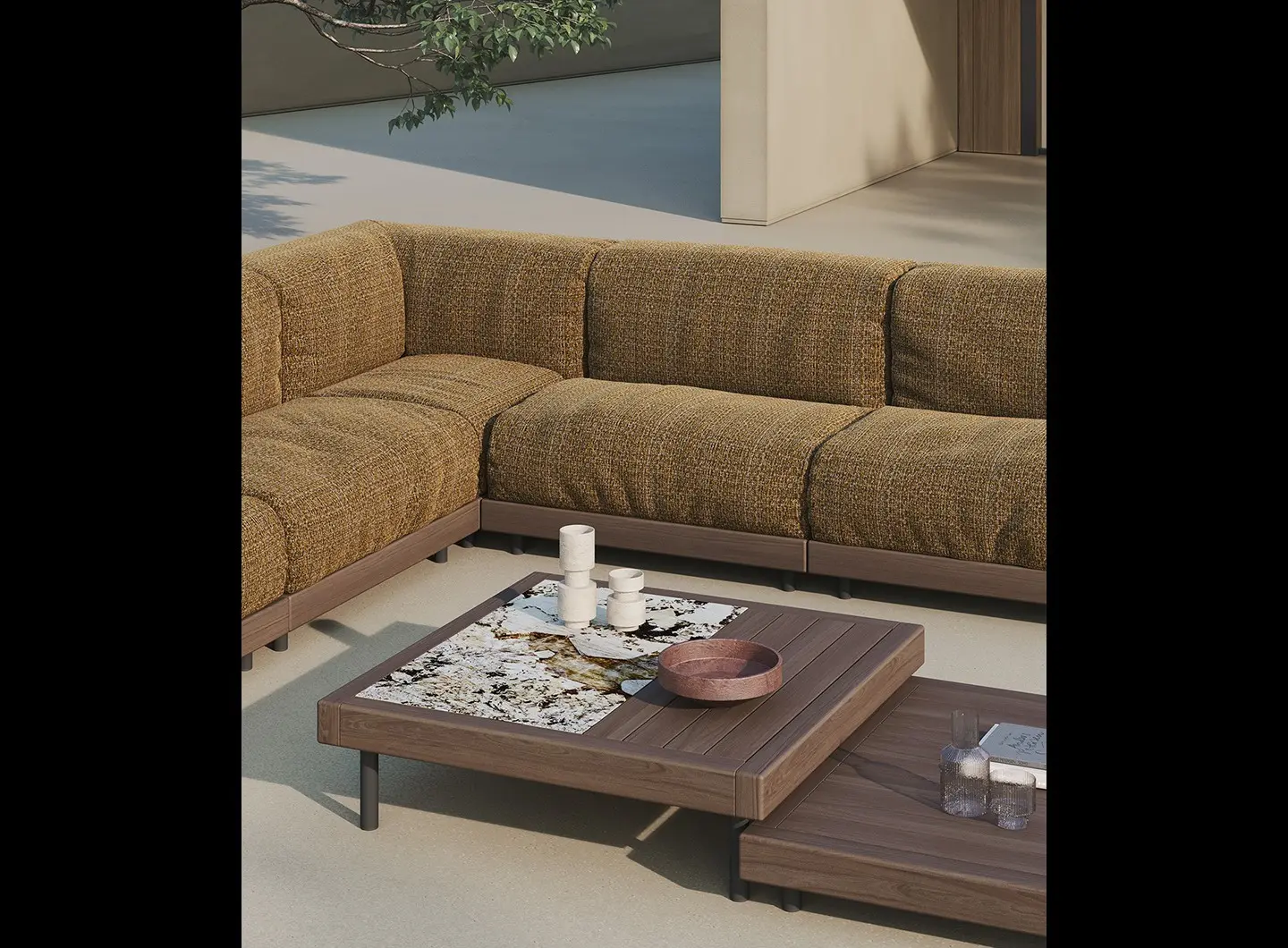 Boira iroko wooden structure