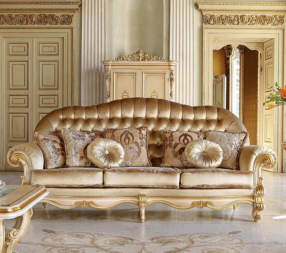 Luxury chesterfield sofa