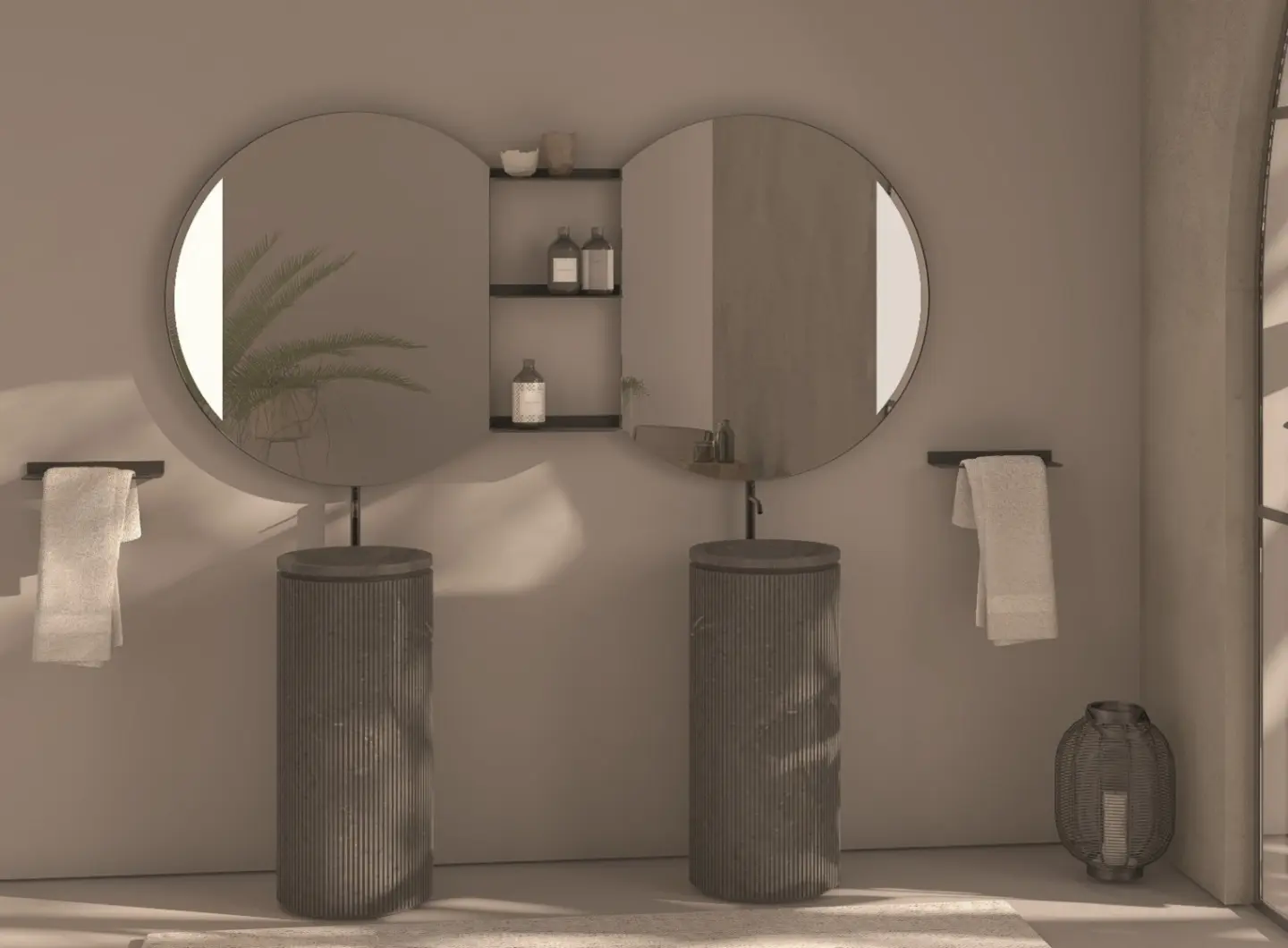 Vanità & Casa - Specchio - Key Round