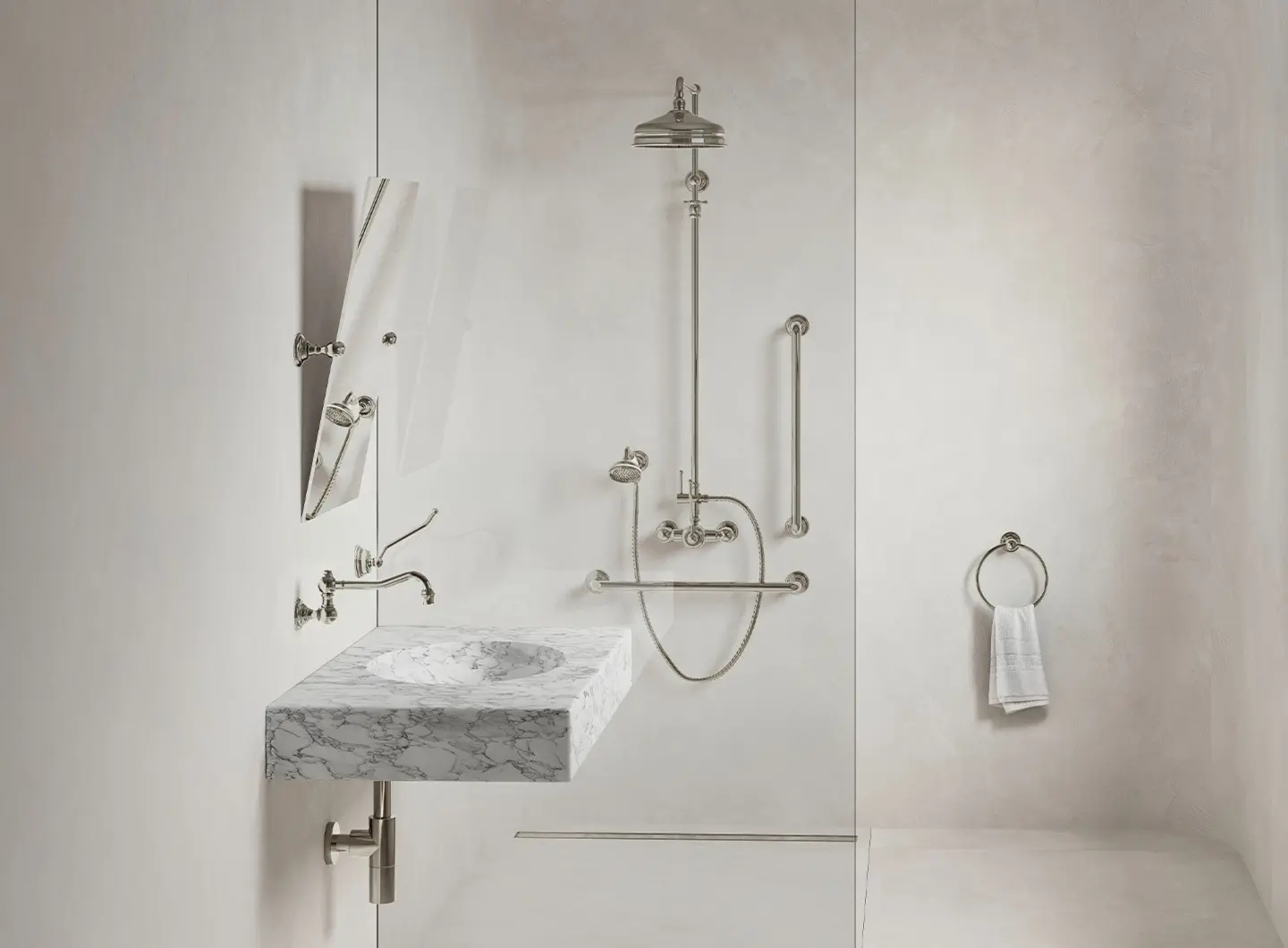 Accessible bathroom fittings