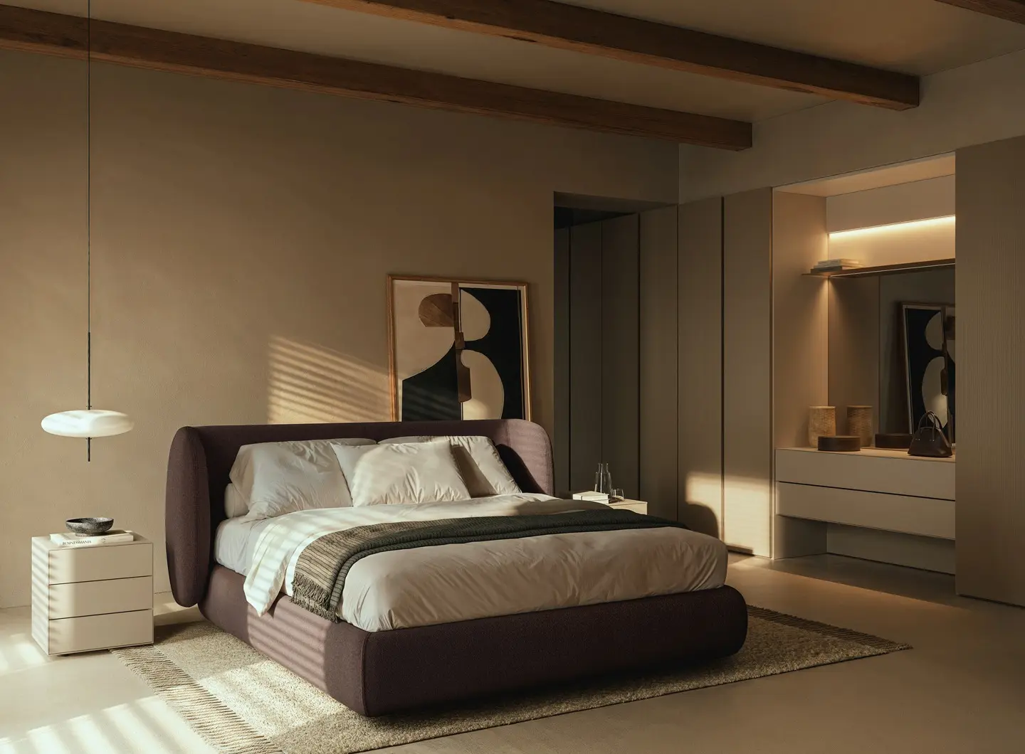 SANGIACOMO letto Cosy contenitori Domino Armadio anta Trail